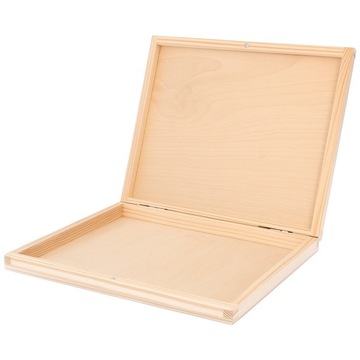 Pudełko drewniane pojemnik na czekoladki MERCI