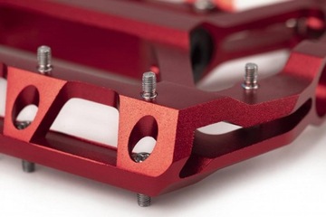 Pedały platformowe Cube RFR Flat SL 2.0 czerwone
