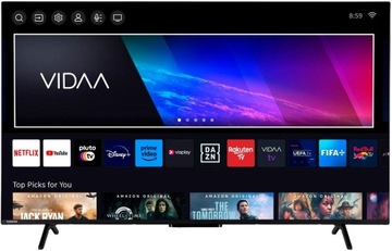 Smart TV LED 55 дюймов TOSHIBA 55UV2463DA 4K UHD HDR VIDAA DVB-T2 HEVC