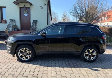 Jeep Compass II SUV 1.4 MultiAir 140KM 2017 Jeep Compass 1,4 T 140KM Key-less ACC FULL LED Skora Bezwypadkowy Serwis, zdjęcie 1