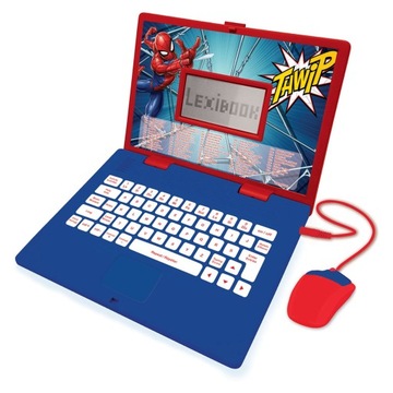 Lexibook Notebook edukacyjny polsko-angielski Spider-Man
