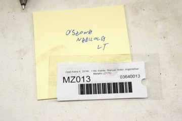 MZ013 OPEL ASTRA K V PODBĚH LEVÝ ZADNÍ KOMBI