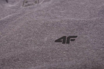 Футболка 4Ф НОШ4-ТСМ003 24М серая размер М