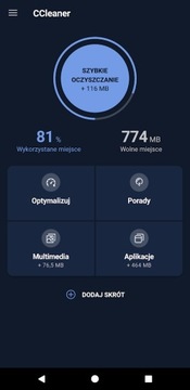 CCleaner Premium для устройства Android PL 1 / 1 год
