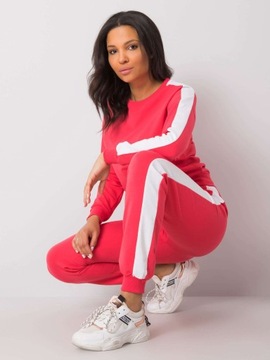 SPORTOWY komplet DAMSKI dres 2-cz F618 czarny 38 M
