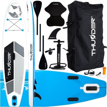 Надувная доска SUP 320 см с веслом + стул Thunder