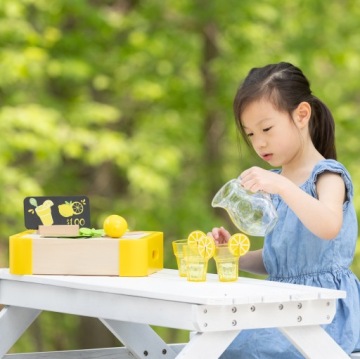 Набор для приготовления и продажи лимонада «Pretendables» от Fat Brain Toy