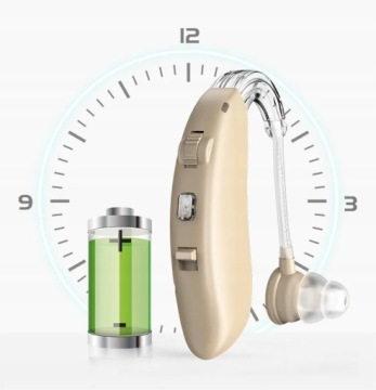 Сертифицированный медицинский слуховой аппарат, перезаряжаемый