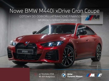 BMW Seria 4 G22-23-26 Coupe 3.0 M440i 374KM 2025 BMW Seria 4 M440i xDrive Gran Coupe 392 KM mHEV - Kamera 360 - HarmanKardon