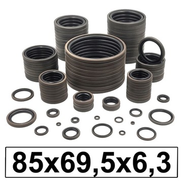 PIERŚCIEŃ TŁOKOWY USZCZELNIENIE TŁOKA SIŁOWNIKA K17 GER OW1 85x69,5x6,3