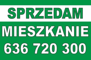 Tablica Szyld SPRZEDAM MIESZKANIE WYNAJMĘ 60x40cm