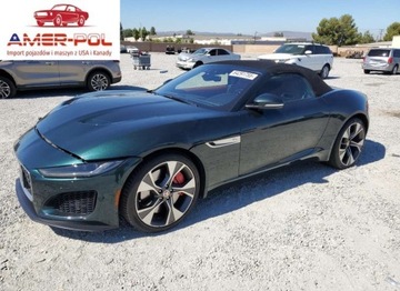 Jaguar F-Type Kabriolet Facalifting MY21 5.0 V8 450KM 2022 Jaguar F-Type 2022 5.0L 5.0 Benzyna 450KM