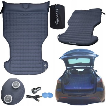 MATERAC samopompujący się do samochodu Tesla model Y 2 os. AEROGOGO GC2-01