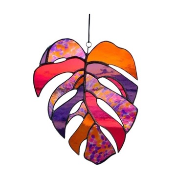 Wiszące okno panelu witrażowe akrylowe