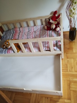 Деревянная детская кровать - Массив 160x80