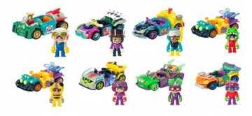 T-Racers GLOW RACE SERIES 4 АВТОМОБИЛЬ С ФИГУРКОЙ
