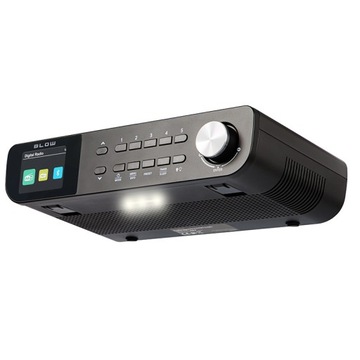 RADIO BLOW KUCHENNE FM DAB+ CZARNE 77570 BLUETOOTH PODSZAFKOWE LATARKA