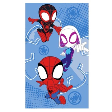 RĘCZNIK DO PRZEDSZKOLA PRZEDSZKOLNY DO RĄK DLA CHŁOPCA SPIDERMAN 30x50