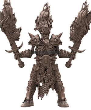 Skeleton Champion 2 Pozy - Avatars of War