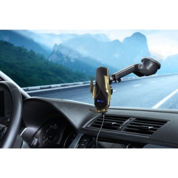 Автоматический держатель с автомобильным зарядным устройством QC