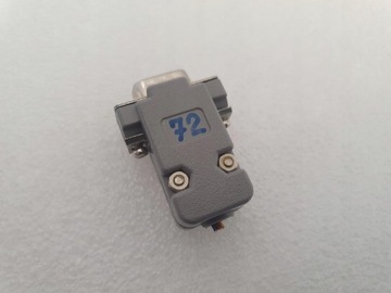 Gniazdo na kabel DB9 COM RS232 WTYK 9PIN MĘSKI ROZBIERALNA OBUDOWA