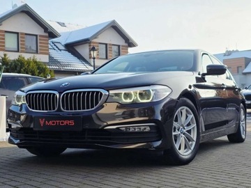 BMW Seria 5 G30-G31 Limuzyna 520d 190KM 2018 BMW Seria 5 Edition Luxury Line___520d 190KM Automat LED Skora Kamera Keyl, zdjęcie 17