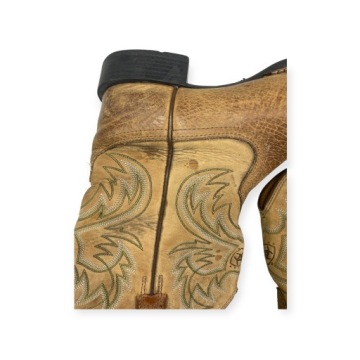 Мужские ковбойские сапоги без шнуровки Ariat 43 с декором