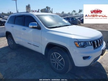 Jeep 2021 Jeep Grand Cherokee 2021r, Limited, 4x4, 3.6L 3.6 Benzyna 295KM