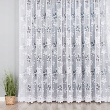 Белая жаккардовая штора 230х250см BT049885 ШТОРА