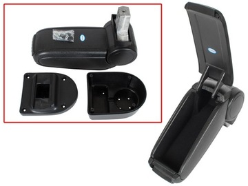 ПОДЛОКОТНИК OPEL CORSA C 2000-06 + КРЕПЛЕНИЕ ПЕРЕХОДНИКА.