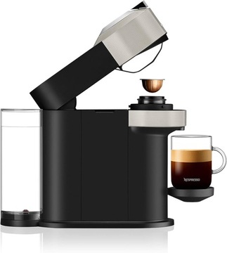 EKSPRES KAPSUŁKOWY NESPRESSO VERTUO NEXT SZARY + AEROCCINO3 ZESTAW