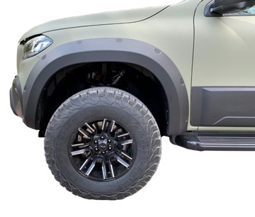 Mercedes X nadkola poszerzenia nadkoli błotników