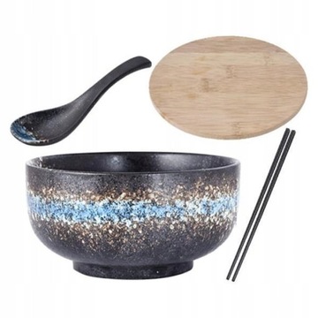 2x Ceramiczna Japońska Miska Ramen Duża 1500 Ml