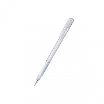 Długopis żelowy 0,8mm biały K118-W PENTEL - HYBRID GEL GRIP