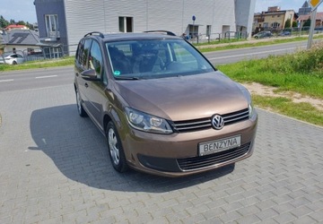 Volkswagen Touran II 1.2 105KM 2011 Volkswagen Touran 6-Biegow Tempomat Czujniki Parkowania Grzane Fotele 7-Os, zdjęcie 2