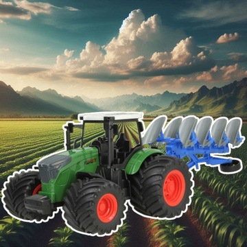 ТРАКТОР ФЕРМЕРСКИЙ ТРАКТОР С ПЛУГОМ GIANT TYRES подвижные элементы плуга