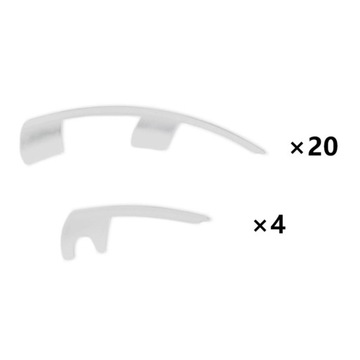 Аксессуары для защиты 21-дюймовых дисков, нержавеющие, удобные, белые.