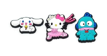 PINY PRZYPINKI DO BUTÓW CROCS WPINKI Hello Kitty Kuromi 15 sztuk nr 5