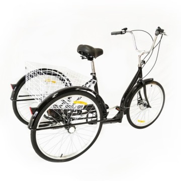 26-ДЮЙМОВЫЙ РЕАБИЛИТАЦИОННЫЙ ТРЕХКОЛЕСНЫЙ ВЕЛОСИПЕД С КОРЗИНОЙ