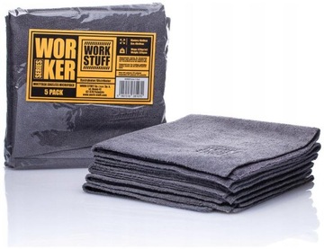 WORK STUFF WORKER 5 PACK GREY ZESTAW MIKROFIBR