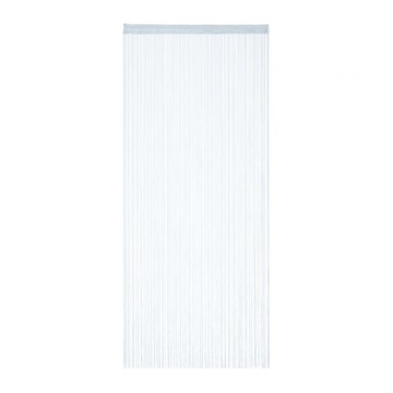 Zasłona sznurkowa firanka roleta makaron srebrna szara 145x245cm OUTLET