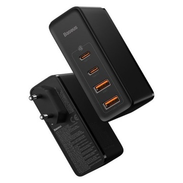 СЕТЕВОЕ ЗАРЯДНОЕ УСТРОЙСТВО BASEUS 2XUSB 2XUSB-C 100 Вт STRONG PRO РАЗЪЕМ ПИТАНИЯ