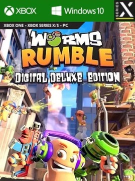 GRA WORMS RUMBLE DELUXE EDITION KOD KLUCZ XBOX ONE X/S XOne XBOX SERIES X|S