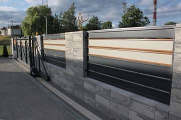 Ceownik 100x20 Palisadowe ogrodzenie płot C2 profi