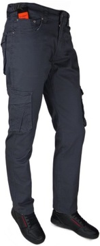 БРЮКИ-КАРГО W35 L32 Графитово-серые эластичные разные размеры StLeon f