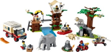 LEGO City 60307 Лагерь спасения диких животных