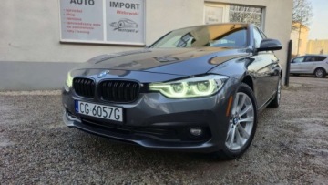 BMW Seria 3 F30-F31-F34 Limuzyna Facelifting 2.0 320i 184KM 2016 BMW Seria 3 2,0 benzyna 184 KM NAVI Full LED automat X-drive zarejestrowany