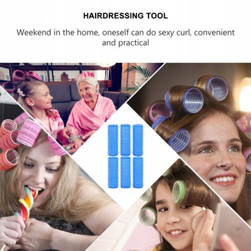 Стержни Бигуди для коротких волос Бигуди 6 шт.