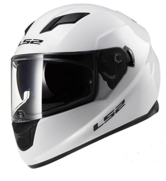 Kask integralny unisex LS2 FF320 biały połysk M