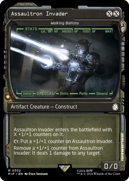 MTG Assaultron Invader [Walking Ballista] *Showcase* (R)